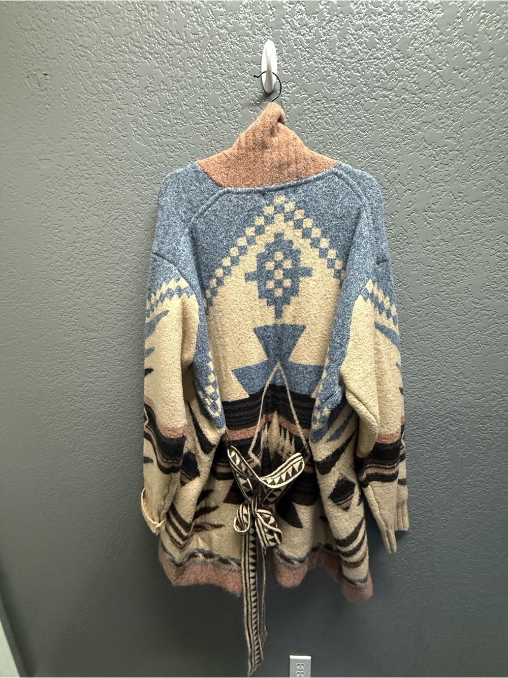 Idyllwind Multi-Color Aztec Open-Front Cardigan Sweater - Picture 2 of 3